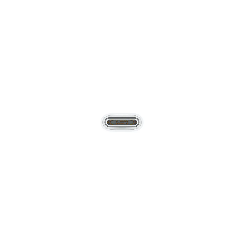 Apple USB-C Vävd - kabel, Vit, 1m