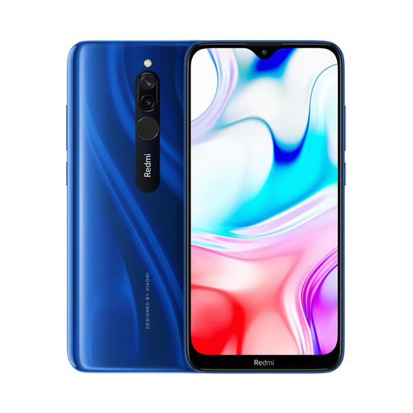 Xiaomi Redmi 8 64 GB/4 GB Android - mobiltelefon, Bl&aring;