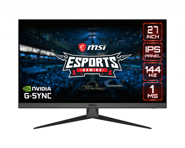 MSI 27&quot; Optix G272, Full HD, IPS -pelin&auml;ytt&ouml;