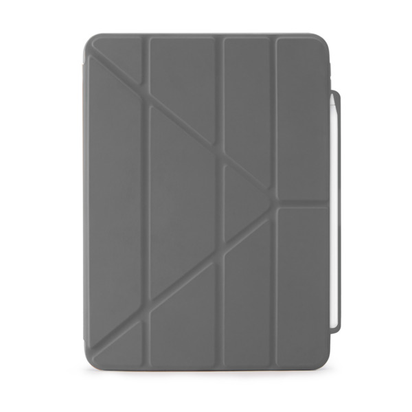 Pipetto iPad Air 11" Origami No3 -kyn&auml;kotelo, harmaa