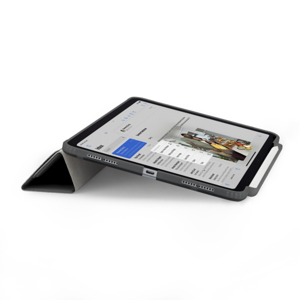Pipetto iPad Air 11" Origami No3 - pencil case, grey