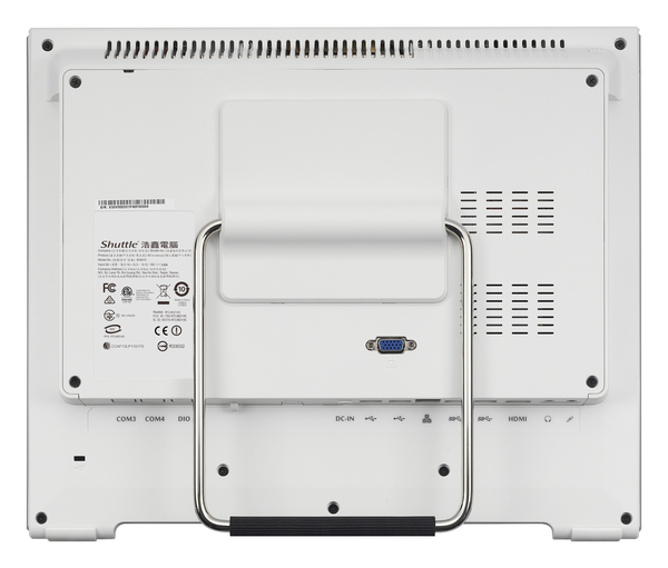 Shuttle X50V6-W I/O Dator, Intel Celeron, Fl&auml;ktl&ouml;s Design, WLAN, M.2,
