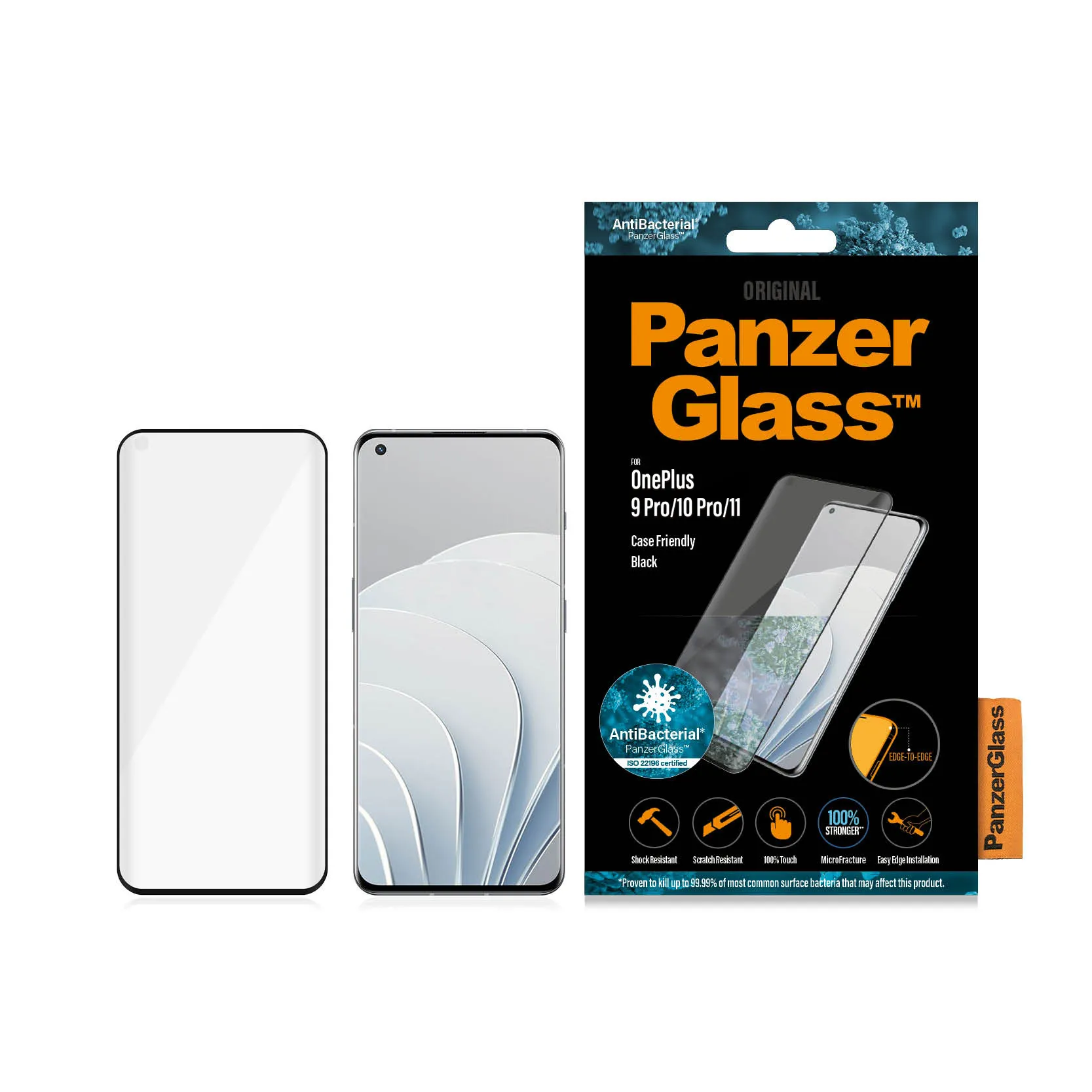 PanzerGlass Case Friendly, OnePlus 9 Pro - Screen Glass