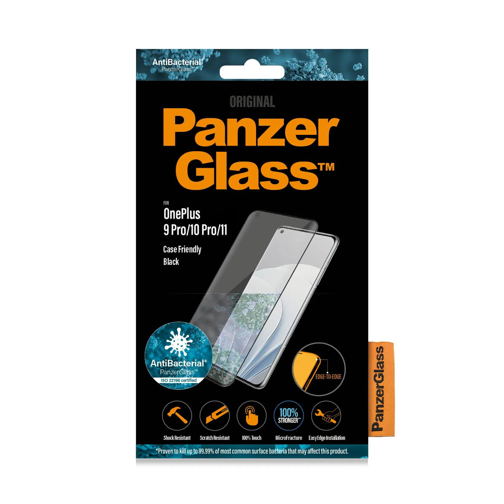 PanzerGlass Case Friendly, OnePlus 9 Pro - sk&auml;rmskydd