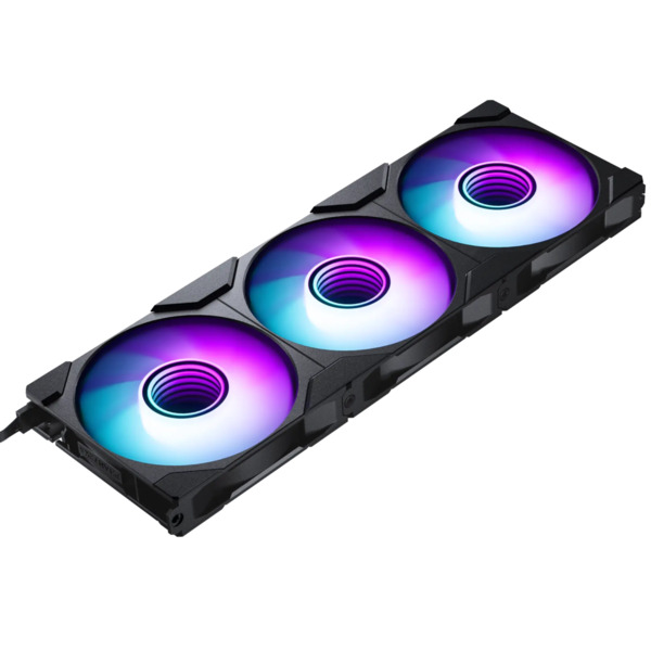 Phanteks M25 Gen2 120 mm PWM D-RGB Case Fan 3-pack Black
