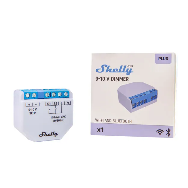 Shelly Plus 0-10V Dimmer - smart dimmer, Wi-Fi