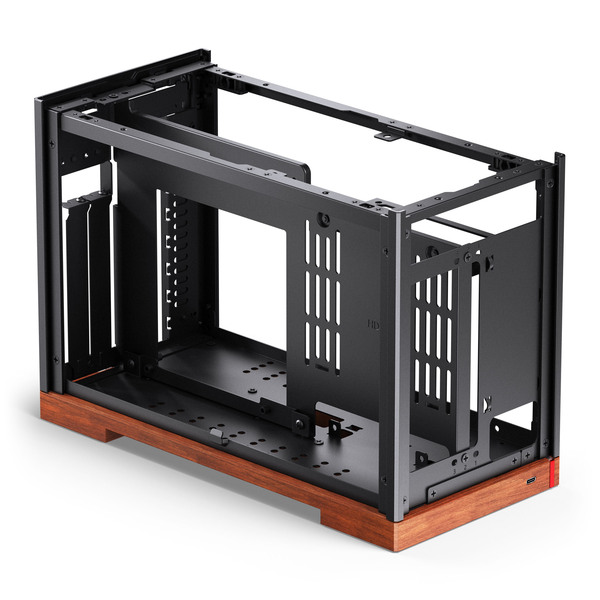 Jonsbo T9 PCIe 5.0 mini-ITX chassi, svart