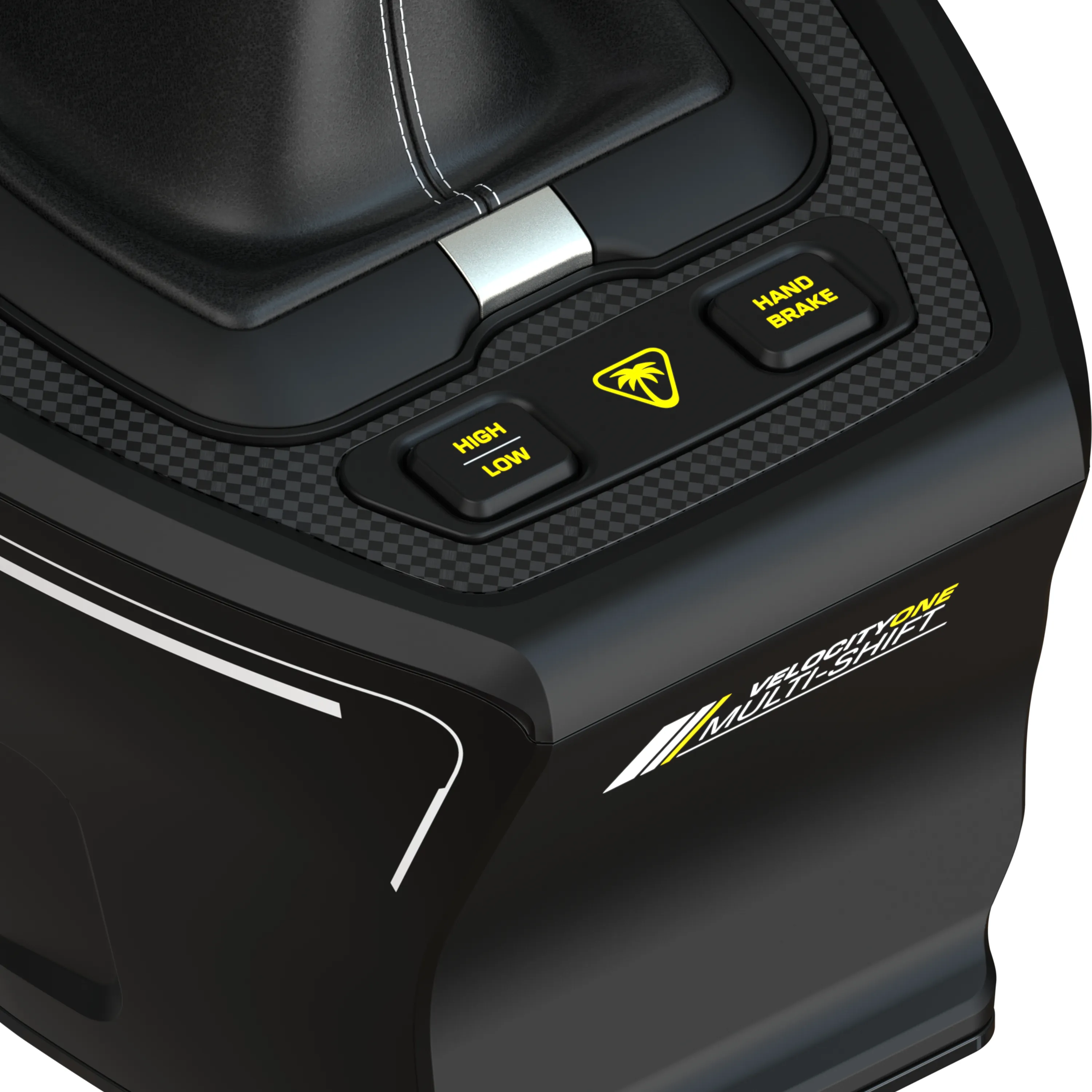 Turtle Beach VelocityOne Multi-Shift -langallinen vaihdin- ja k&auml;sijarrumoduuli, musta ja hopea