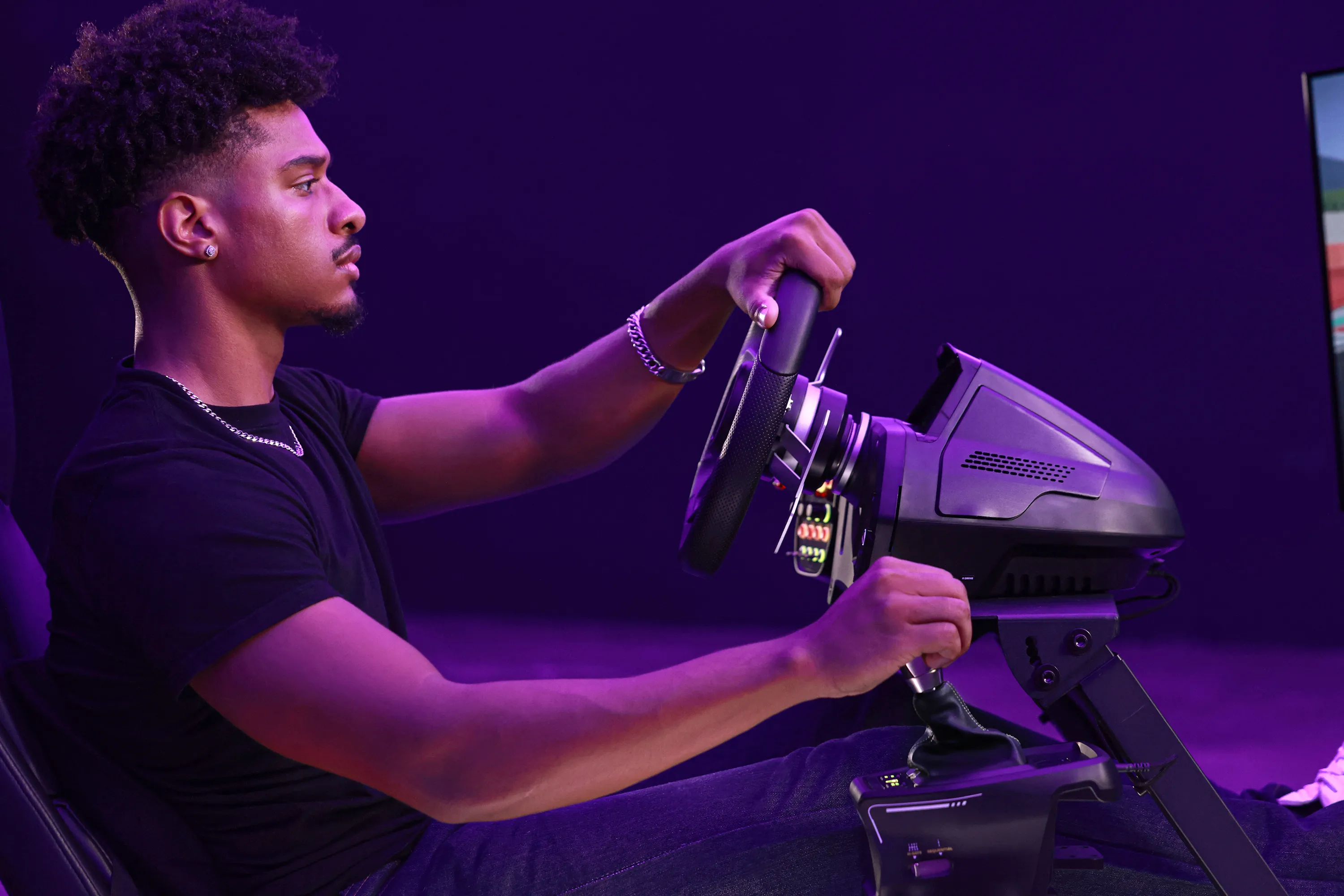 Turtle Beach VelocityOne Multi-Shift -langallinen vaihdin- ja k&auml;sijarrumoduuli, musta ja hopea