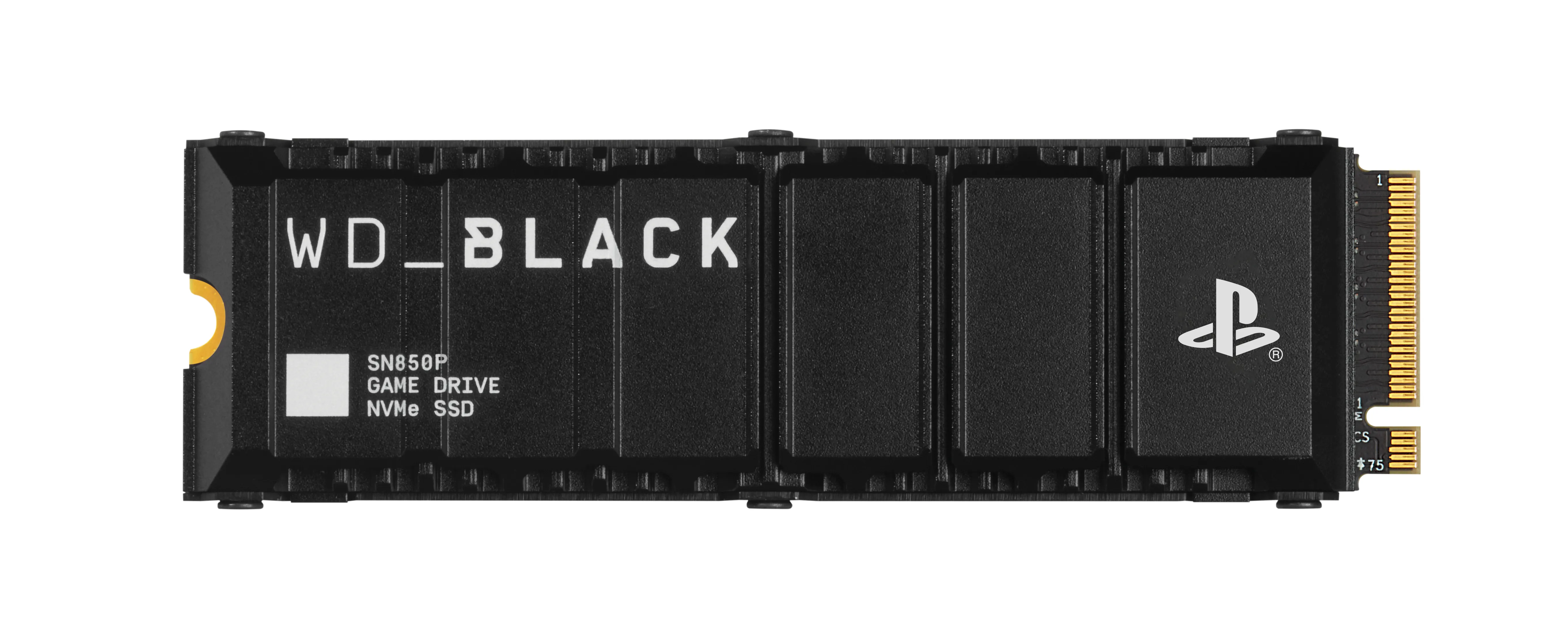 WD Black SN850P 2TB M.2 PCIe Gen4 NVMe SSD with Heatsink