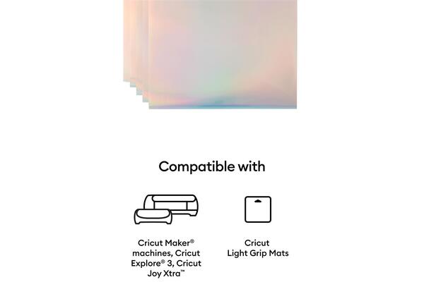 Cricut Joy Xtra Printable Vinyl Silver 10-pack A4