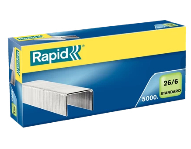 Niitit Rapid Standard 26/6 galv (5000)