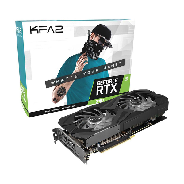 KFA2 GeForce RTX 3060 (1-Click OC) 12Gt -n&auml;yt&ouml;nohjain