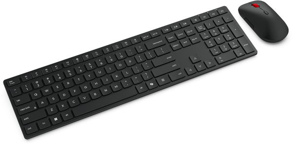 Lenovo Multi-Mode Pro Combo Wireless Keyboard and Mouse, Eclipse Black