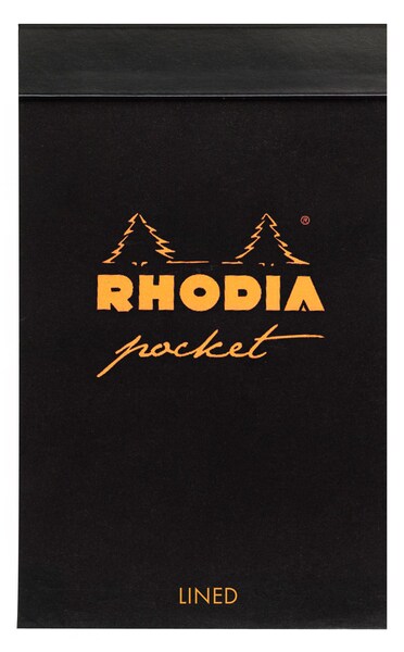 Rhodia pocket pad 75x120mm