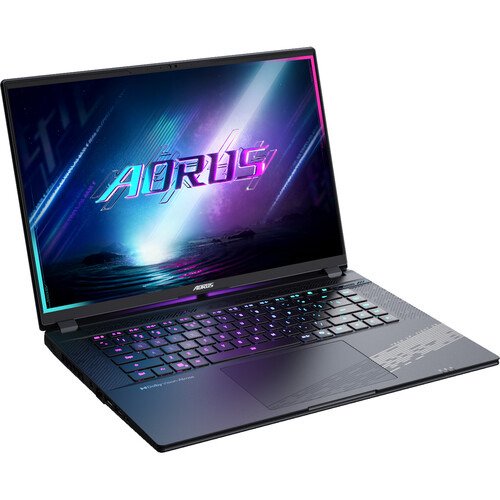 GIGABYTE AORUS ELITE 16 16&quot; Ultra 9 275HX, 32 Gt, 2 Tt, Win 11 Pro -pelikannettava, harmaa