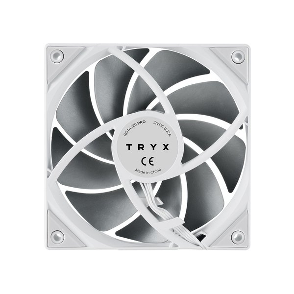 Tryx Rota Pro Performance 120mm - chassi fl&auml;kt, vit