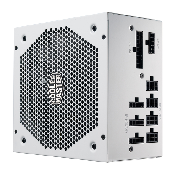 Cooler Master V-Series V2 650W -virtal&auml;hde, 80 Plus Gold (White Edition)