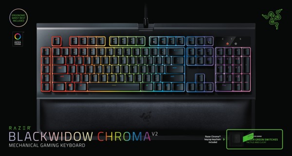 Razer BlackWidow Chroma v2 - Speltangentbord