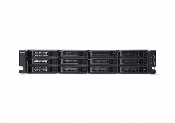 BUFFALO TeraStation 7120r Rackmount Enterprise 72TB NAS &amp; iSCSI 12x6TB Nearline HDD 4xGigabit RAID 0/1/5/6/10/50/51/60/61