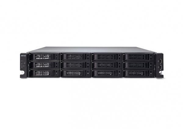 BUFFALO TeraStation 7120r Rackmount Enterprise 72TB NAS &amp; iSCSI 12x6TB Nearline HDD 4xGigabit RAID 0/1/5/6/10/50/51/60/61
