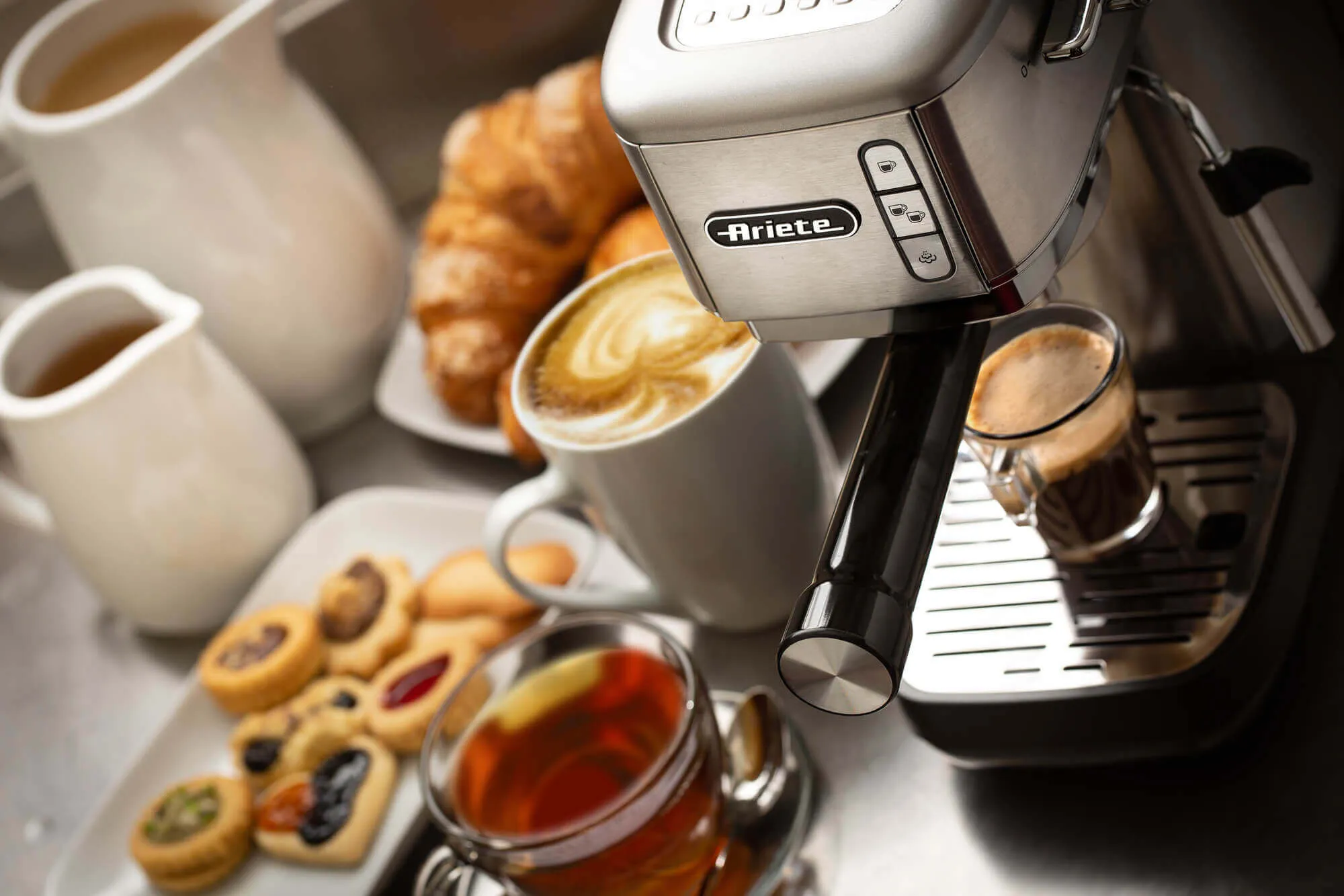 Ariete slim metal -espressomaskin