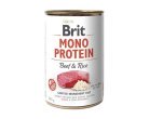 Brit Mono Protein Beef & Rice, Koiran m&auml;rk&auml;ruoka, 400 g