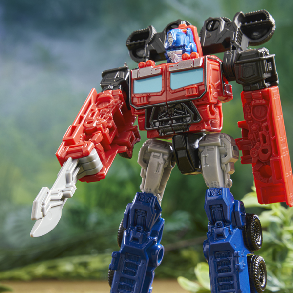 Hasbro Transformers: Rise of the Beasts Battle Changers Optimus Prime Toy Figure (11 cm Tall)
