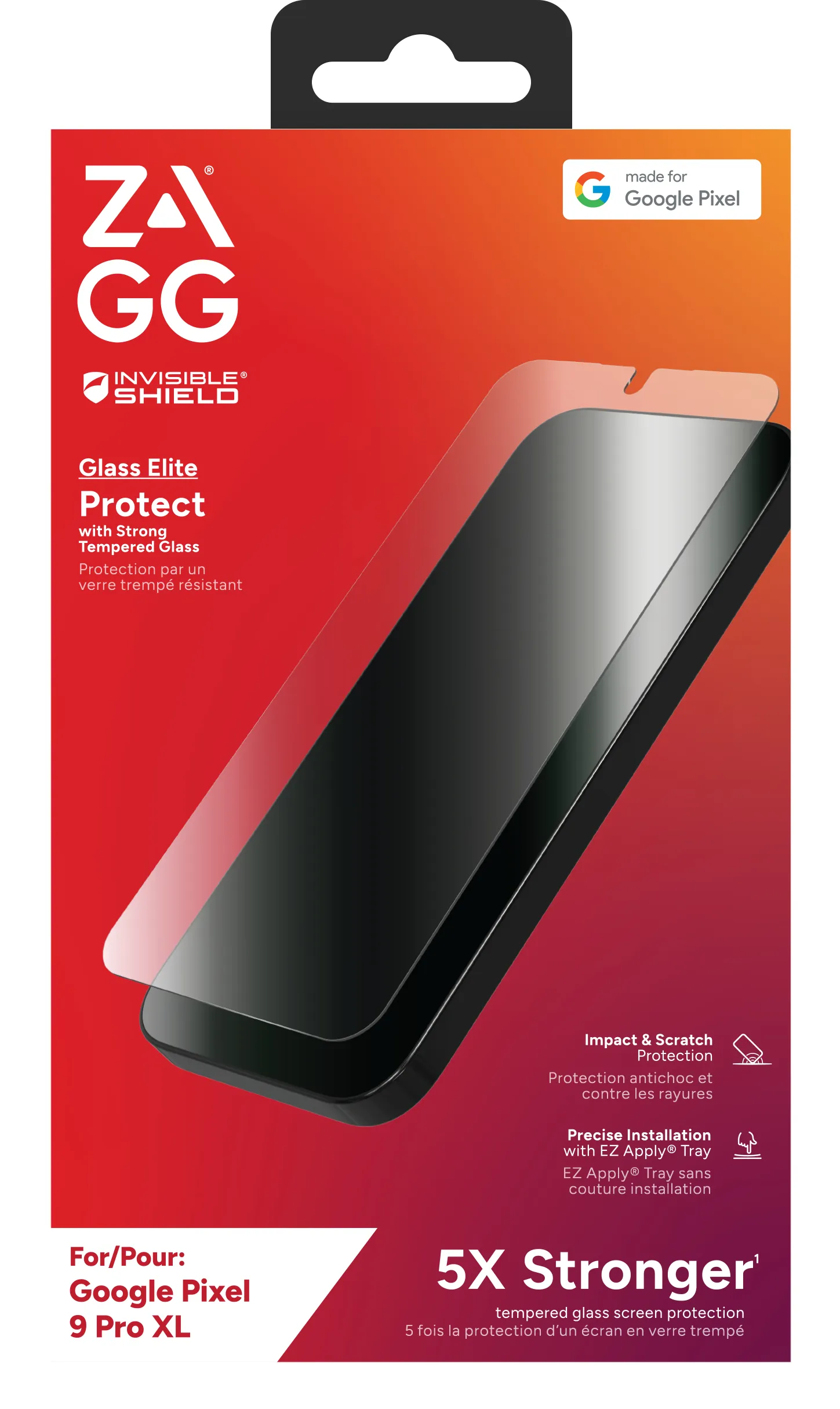 Zagg InvisibleShield Glass Elite Google Pixel 9 Pro XL - Screen Protector