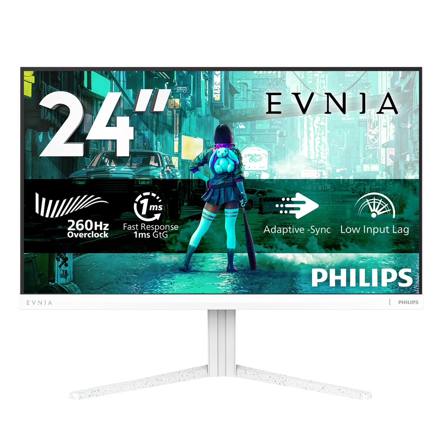 Philips Evnia 24M2N3201P/00 23.8" Full HD, Fast IPS -pelin&auml;ytt&ouml;