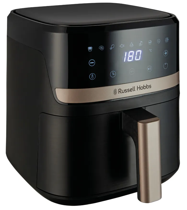Airfryer Satisfry - airfryer, Svart, 4.3l