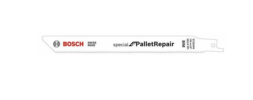 Bosch Jigsaw blade PalletRepair S 722 VFR 100 pieces