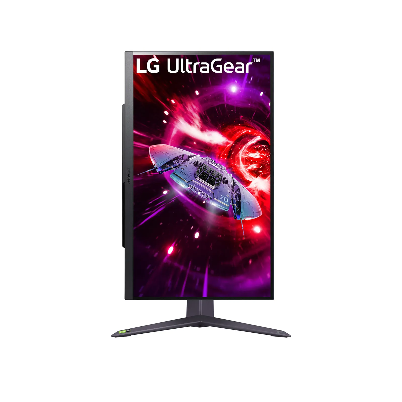 LG UltraGear 27GR75Q. 27" 2560x1440pxl, 1ms, 165Hz, G-Sync, IPS-pelin&auml;ytt&ouml;