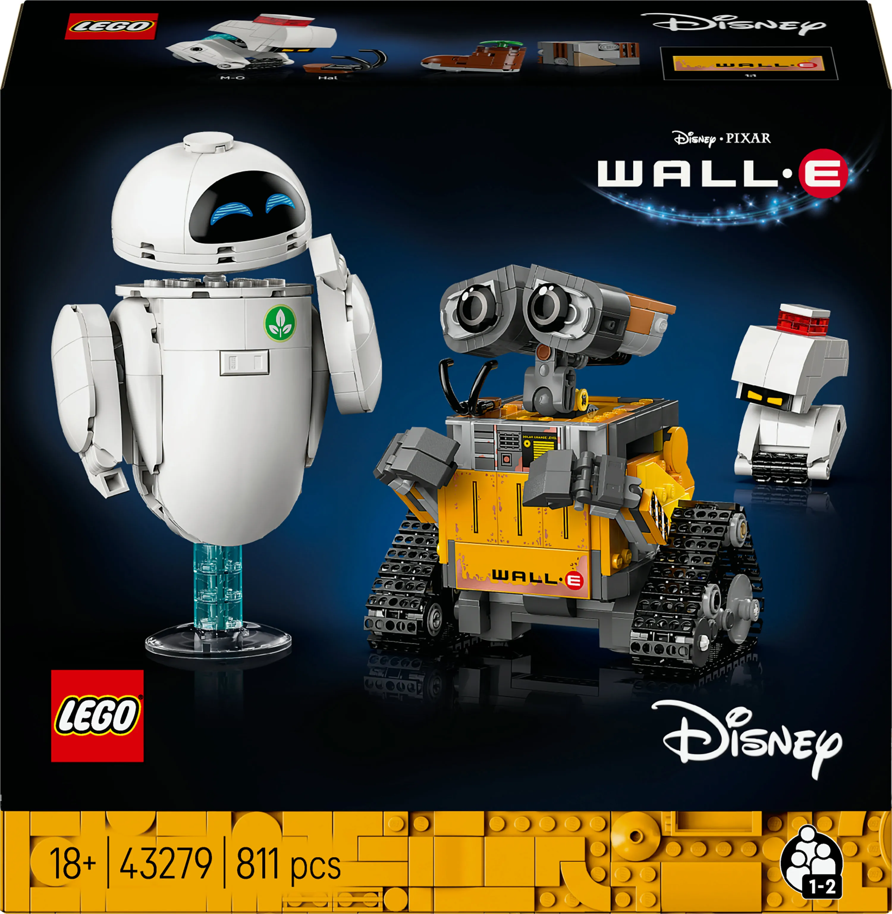 LEGO Disney Pixar WALL-E ja EVE 43279