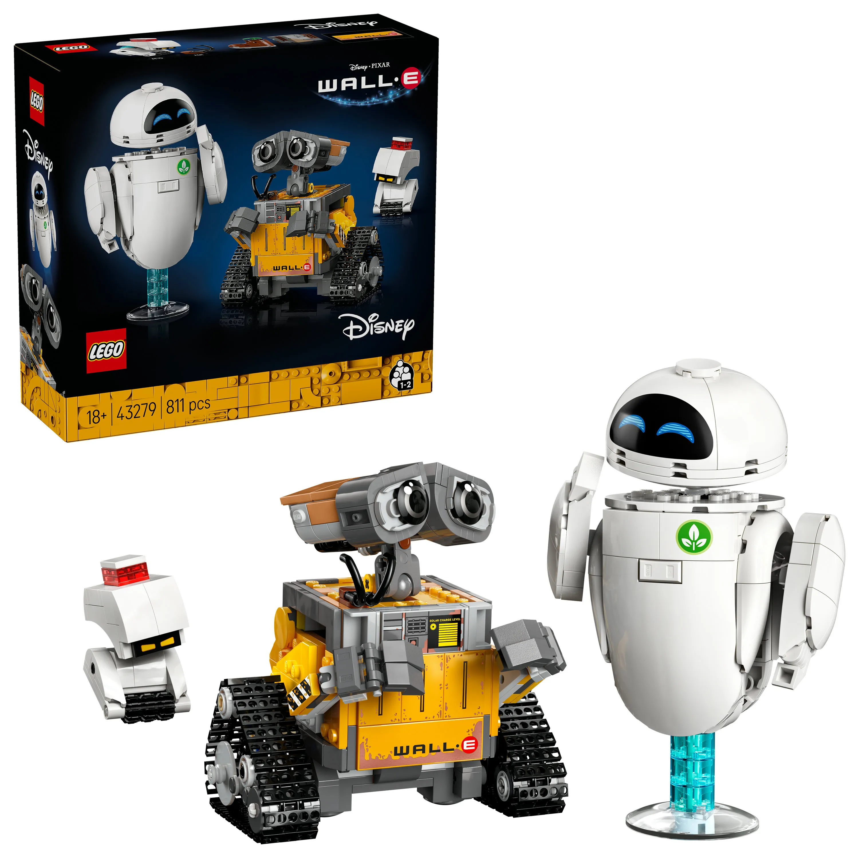 LEGO Disney Pixar WALL-E ja EVE 43279