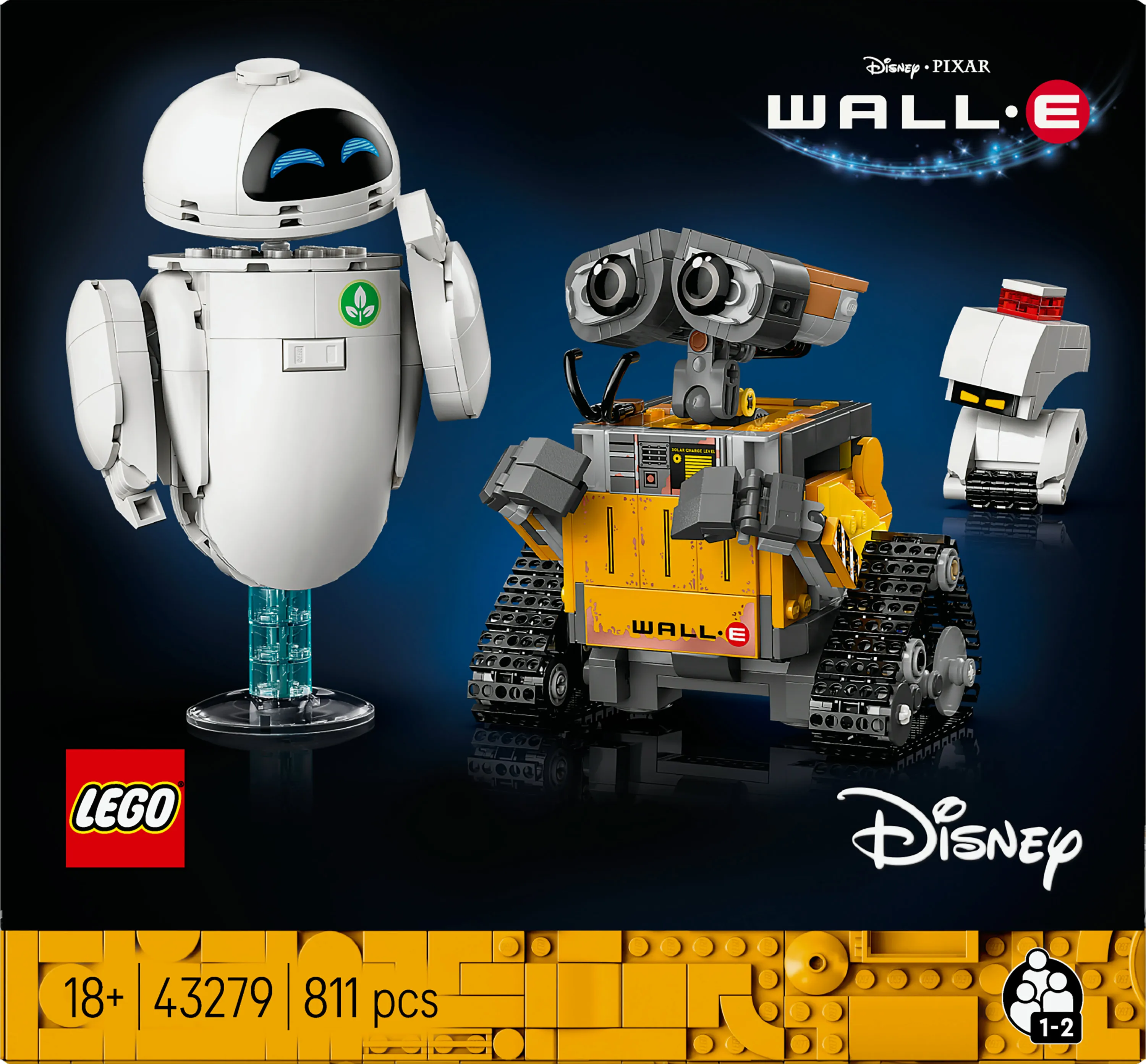 LEGO Disney Pixar WALL-E ja EVE 43279