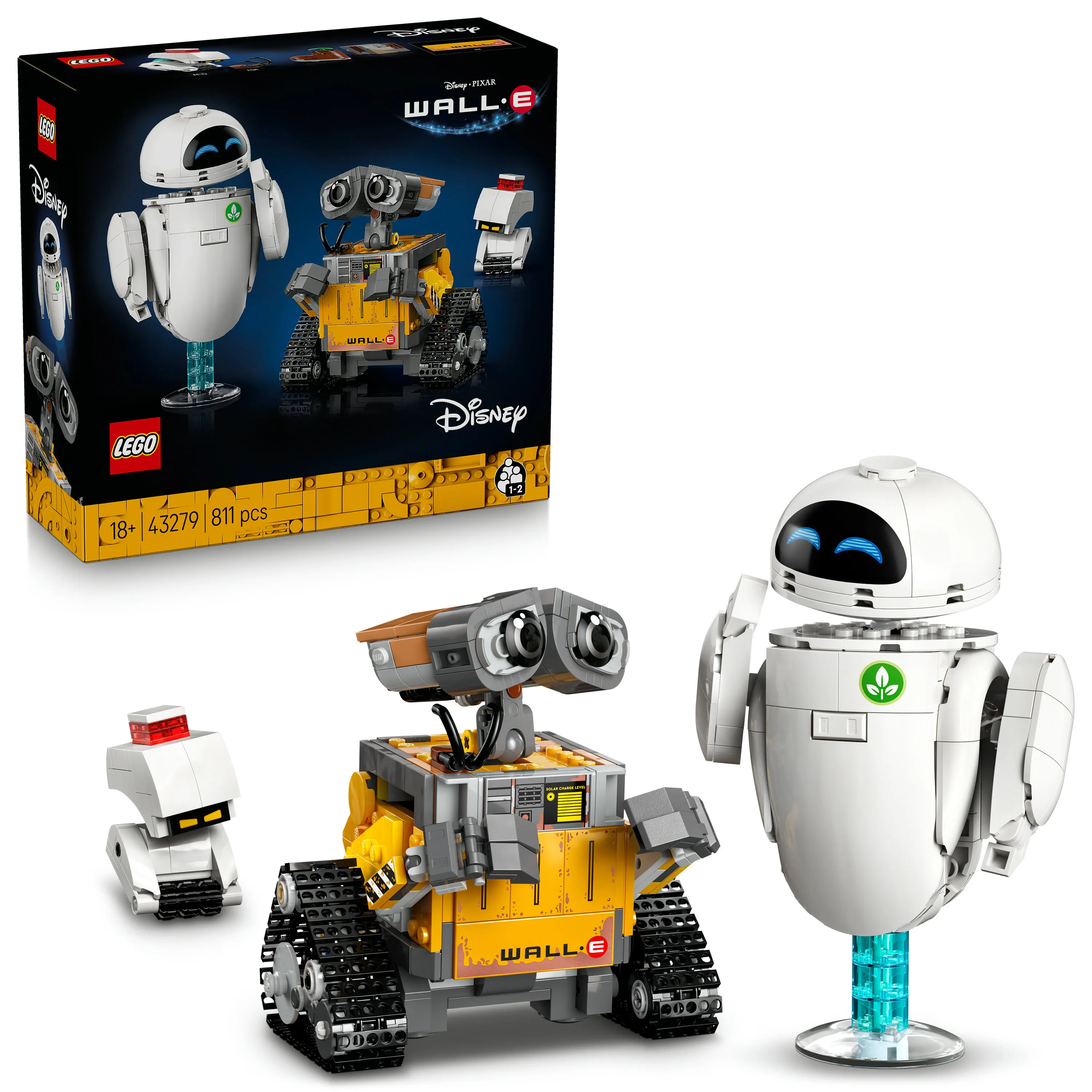 LEGO Disney Pixar WALL-E ja EVE 43279
