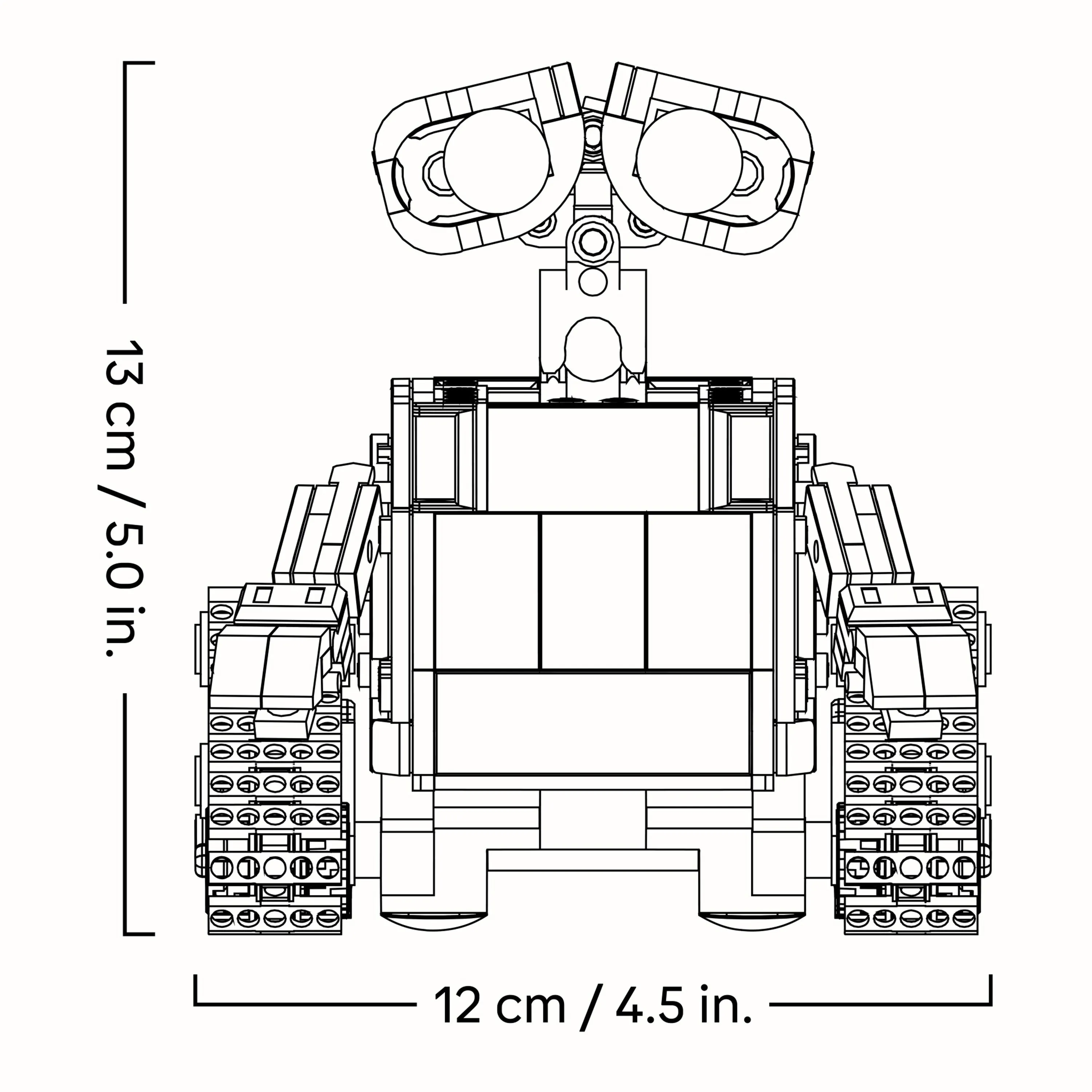 LEGO Disney Pixar WALL-E ja EVE 43279