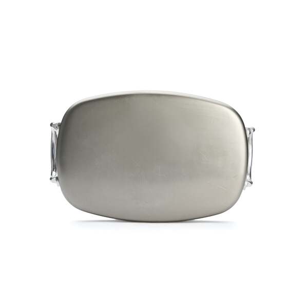 De Buyer Mineral B Element Rectangular Carbon Steel Plancha Grill Pan, 38 x 26 cm
