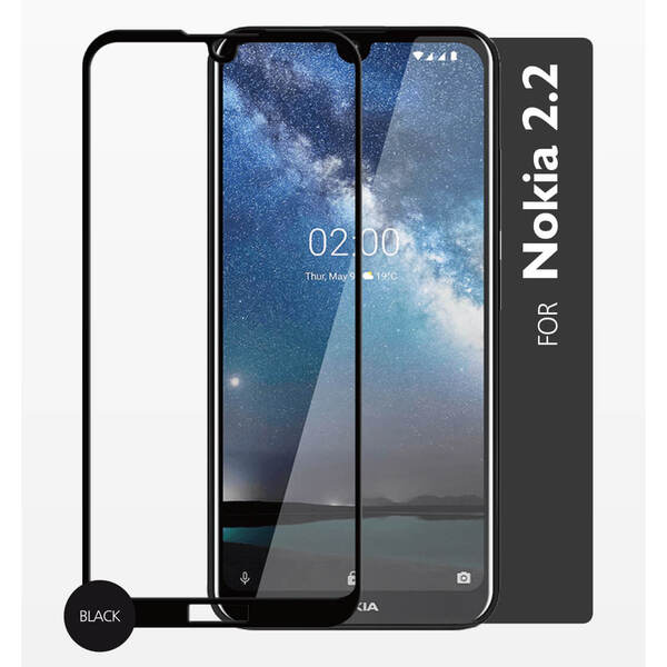 GEAR Panssarilasi 2,5D Full Cover Nokia 2.2 GEAR Panssarilasi 2,5D Full Cover Nokia 2.2