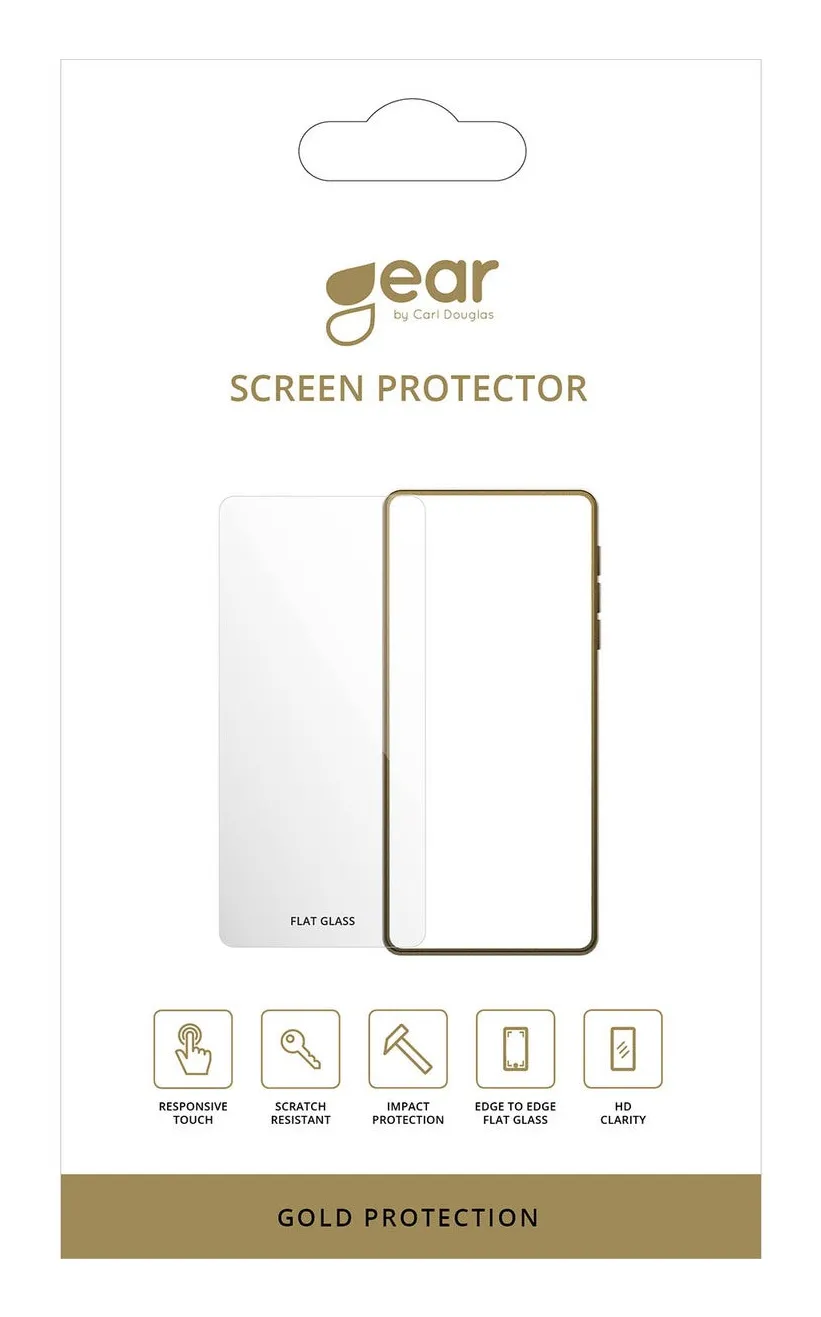 GEAR Glass Protective Flat 2.5D sk&auml;rmskydd f&ouml;r Galaxy S25 FE / Galaxy A57