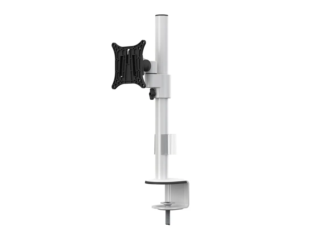 M VESA Deskmount Officeline Single Desk Mount, for 1 monitor, 15-30", full-motion, 8kg, White