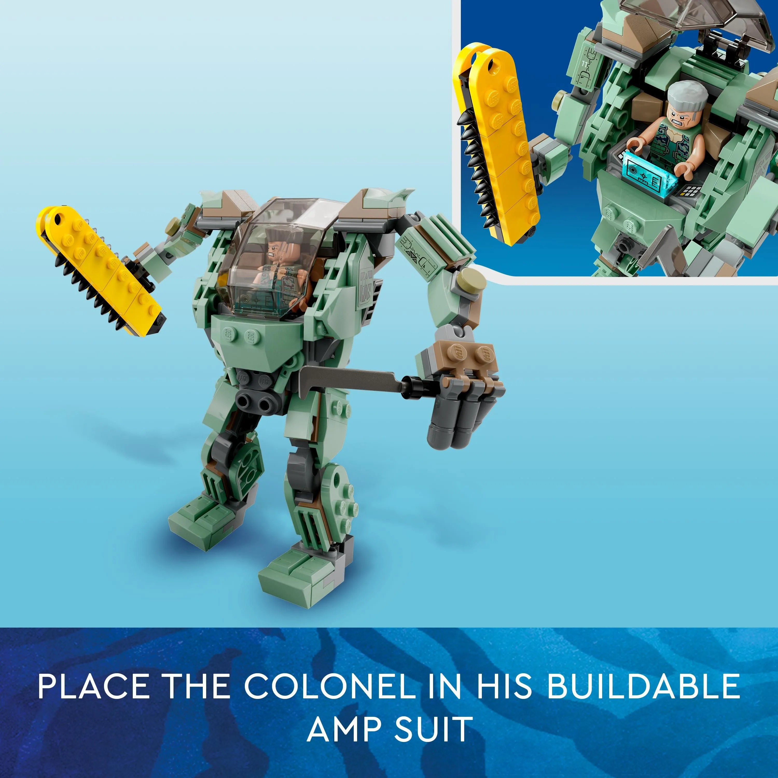 Lego Avatar vatar Neytiri &amp; Thanator vs. AMP Suit Quaritc 75571