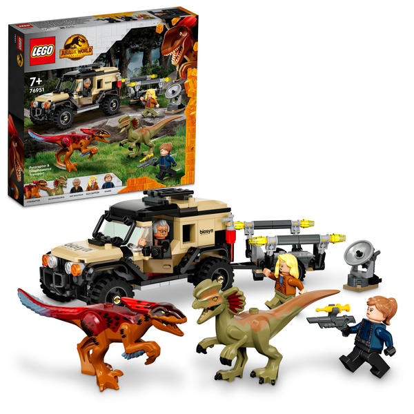 Lego Pyroraptor &amp; Dilophosaurus - Transport 76951