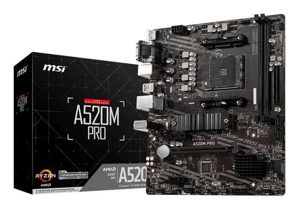 MSI A520M Pro mATX - moderkort