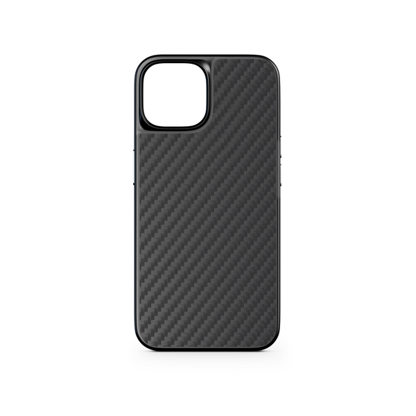 Epico Mag+ Hybrid Carbon Case iPhone 16 - black