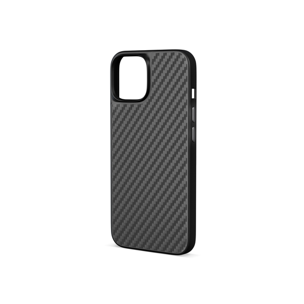 Epico Mag+ Hybrid Carbon Case iPhone 16 - black