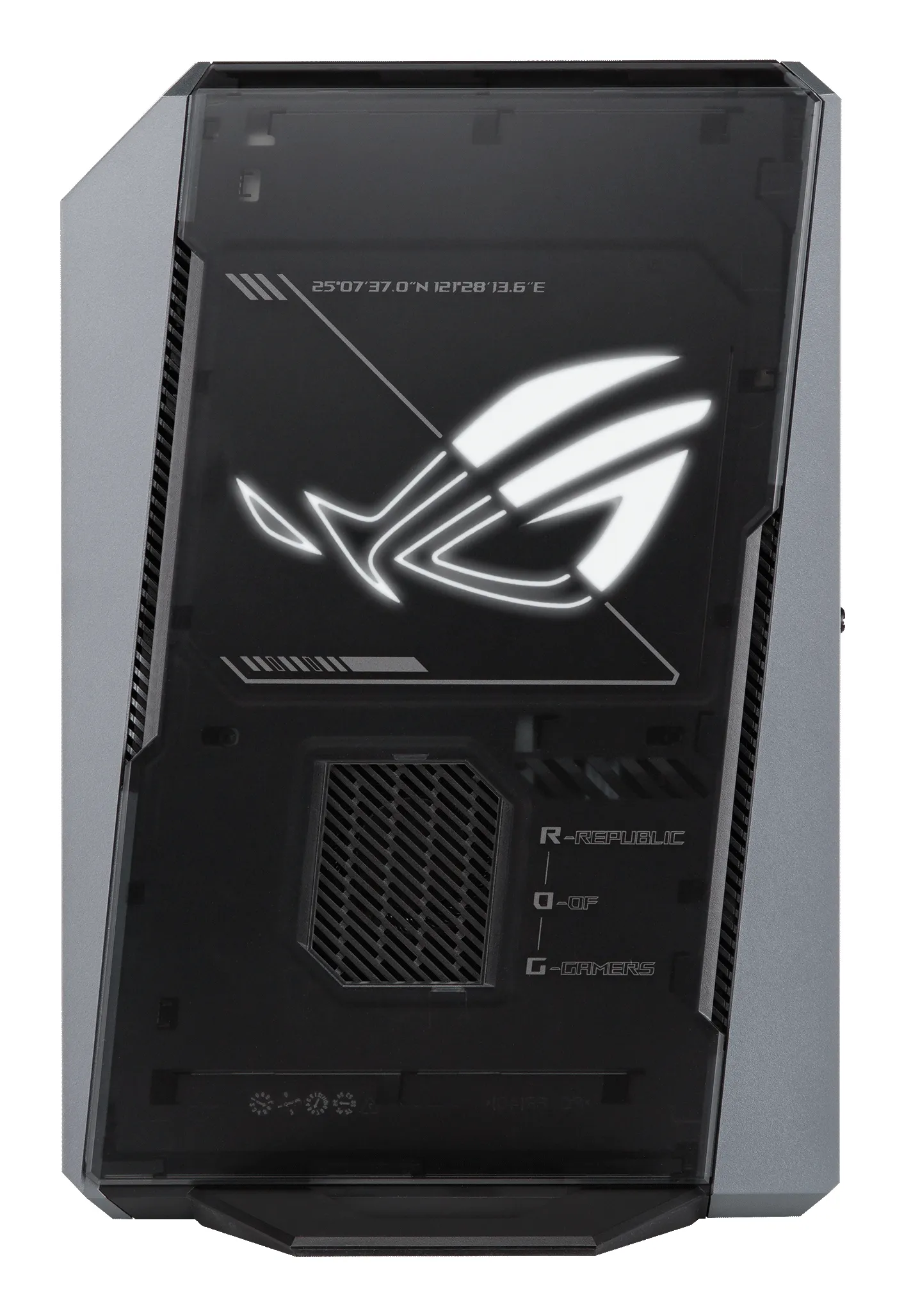 ASUS ROG GR70 AMD Ryzen 9 9955HX, 32GB, 1TB, RTX 5070, Win 11 Home Mini PC, Black