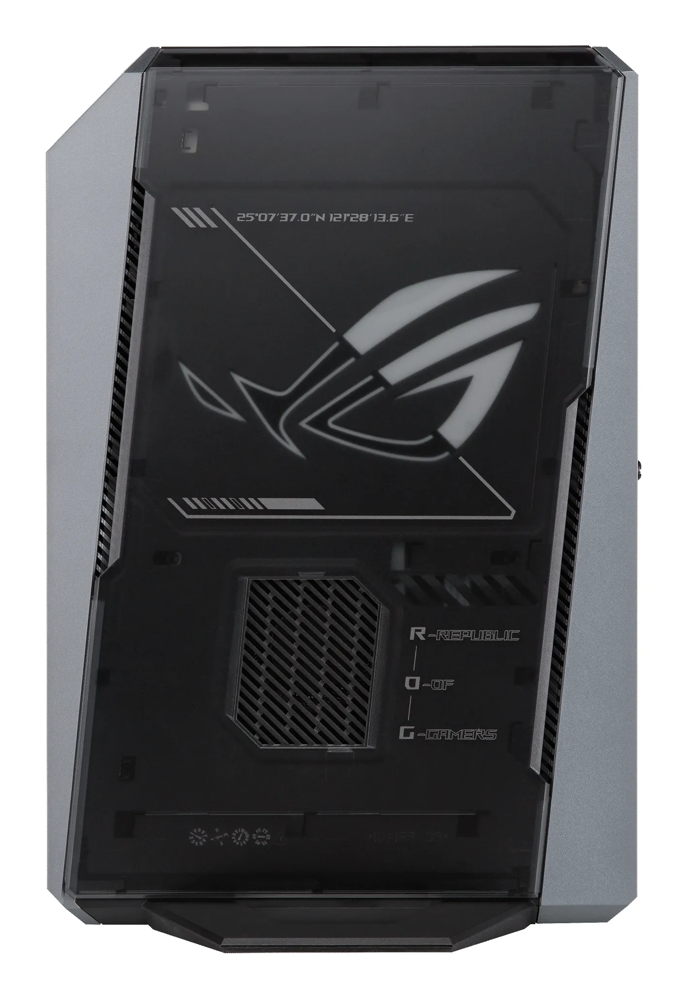 ASUS ROG GR70 AMD Ryzen 9 9955HX, 32GB, 1TB, RTX 5070, Win 11 Home Mini PC, Black