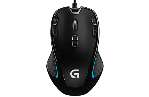 Logitech G300S - gaming mouse, Black/Blue